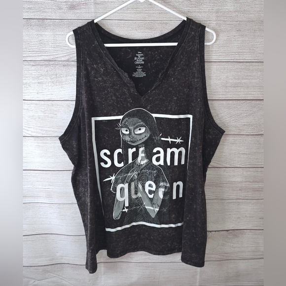 Nightmare Before Christmas Tank Top Size 4X - Picture 1 of 3